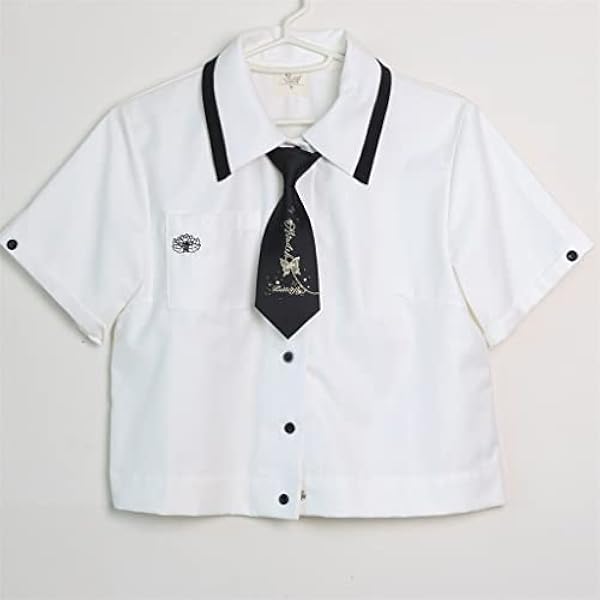 FXJ Gratis borduurwerk vlinder gouden ketting kleine stropdas handgemaakte kleine voorwerpen halslijn accessoires sieraden (kleur: A, maat: ongeveer 6,8 cm breed)